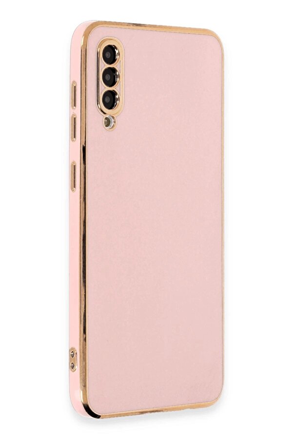 Samsung Galaxy A50 Kılıf Volet Si̇li̇kon - Pembe - Dropx2668-9587
