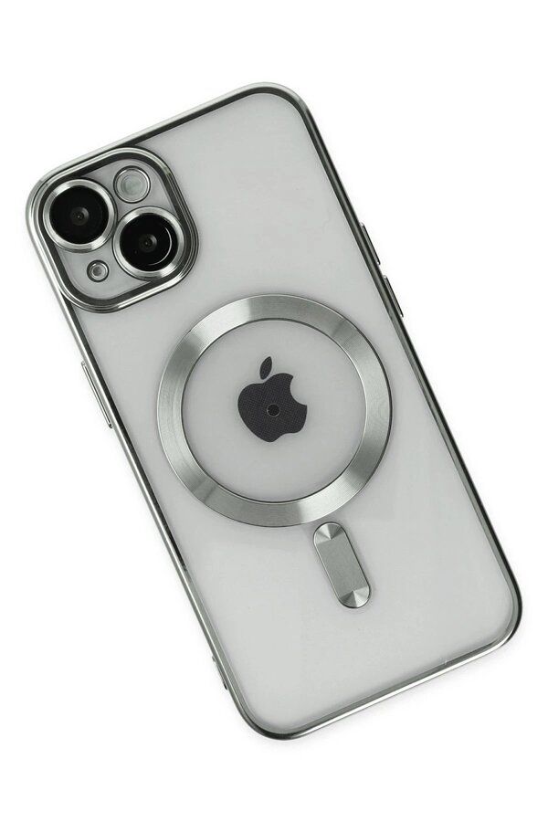 İphone 14 Kılıf Kross Magneti̇csafe Kapak - Gümüş - Dropx8839-1720
