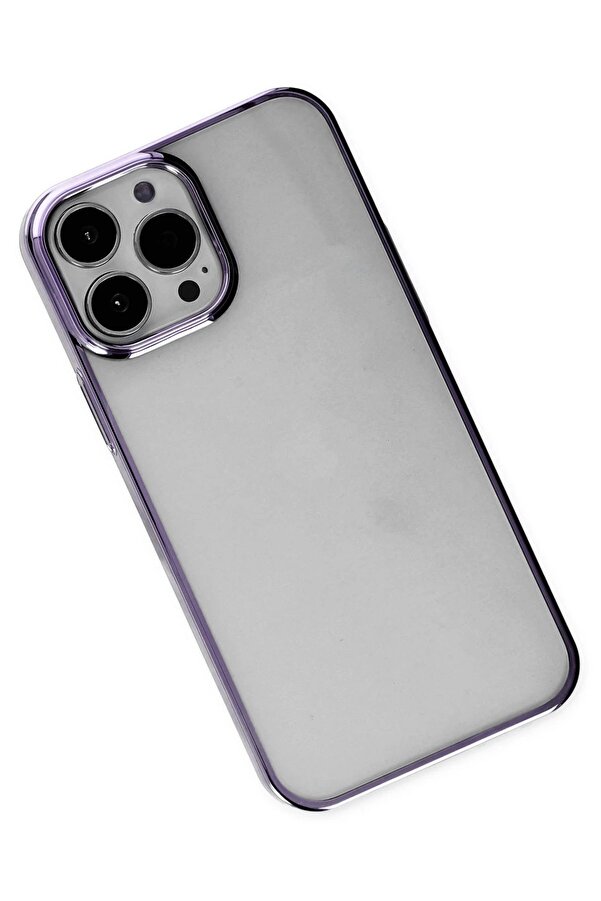 İphone 14 Pro Kılıf Element Si̇li̇kon - Mor - Dropx2244-1872