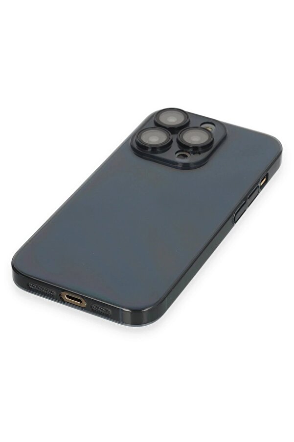 İphone 13 Pro Kılıf Armada Lensli̇ Kapak - Laci̇vert - Dropx4860-5740