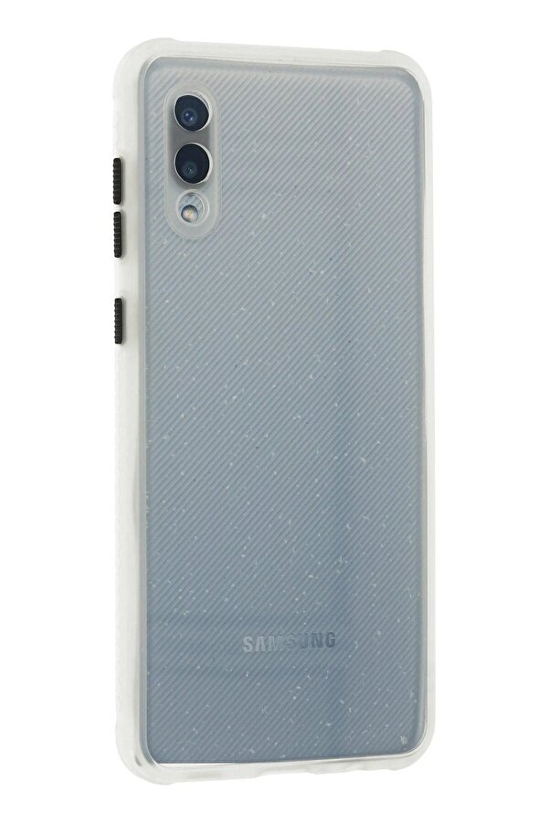 Samsung Galaxy A02 Kılıf Mi̇ami̇ Şeffaf Si̇li̇kon - Şeffaf - Dropx7756-1516