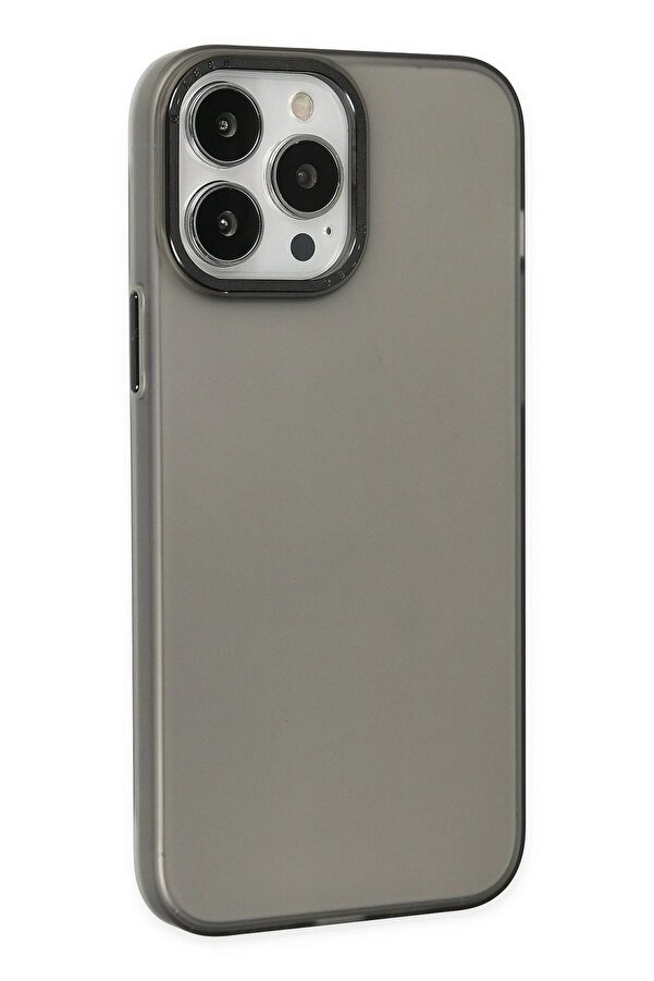 İphone 14 Pro Max Kılıf Modos Metal Kapak - Si̇yah - Dropx4733-3767