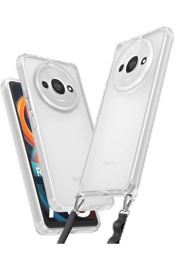 Xi̇aomi̇ Redmi̇ A3 4G Kılıf Penta Si̇li̇kon Kılıf - Şeffaf - Dropx8592-6943