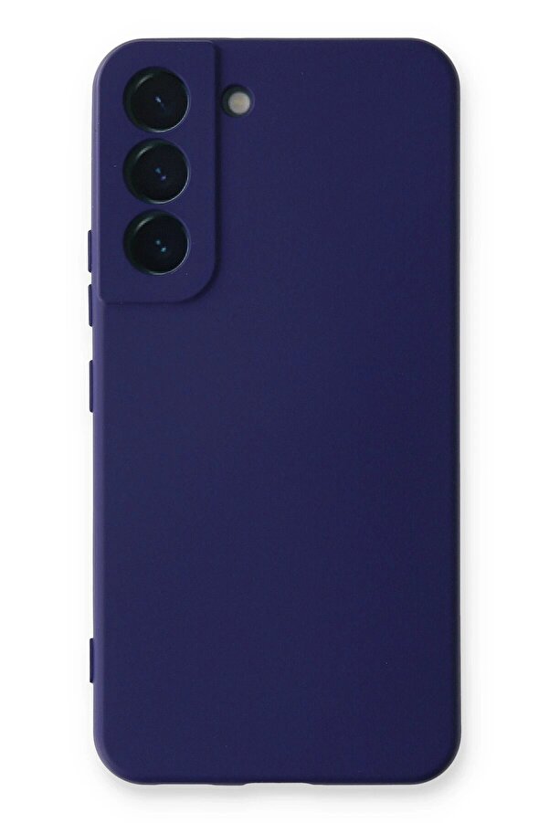 Samsung Galaxy S23 Plus Kılıf Nano İçi̇ Kadi̇fe Si̇li̇kon - Mor - Dropx5046-2830