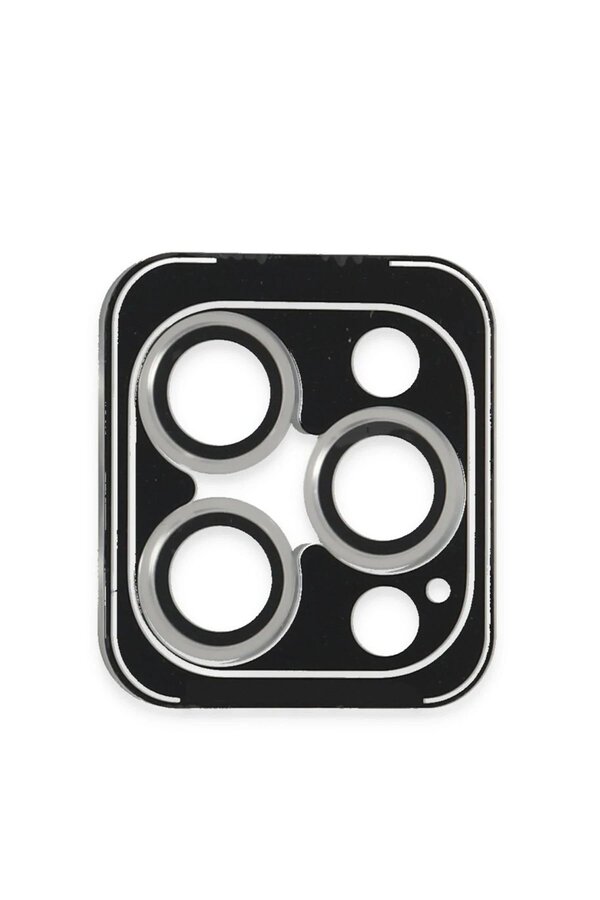 İphone 16 Pro Max Pvd Metal Kamera Lens - Gümüş - Dropx9158-2182