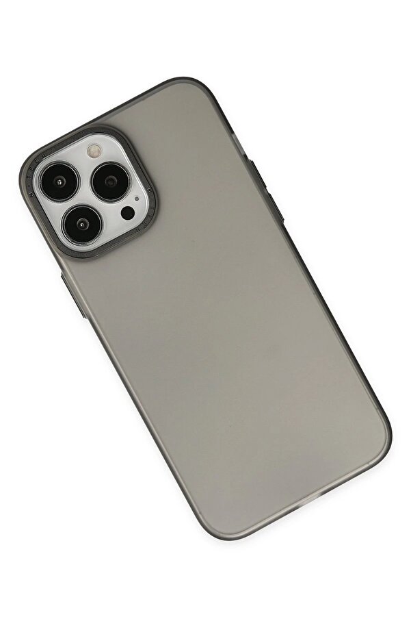İphone 14 Pro Max Kılıf Modos Metal Kapak - Si̇yah - Dropx4733-3767