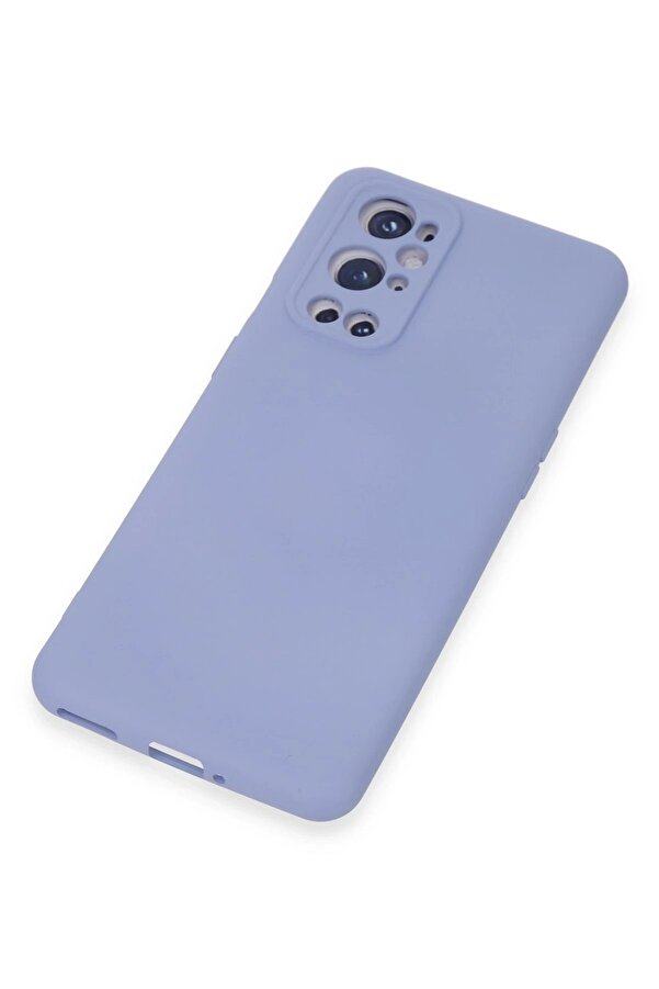 One Plus 9 Pro Kılıf Nano İçi̇ Kadi̇fe Si̇li̇kon - Mavi̇ - Dropx7581-5866