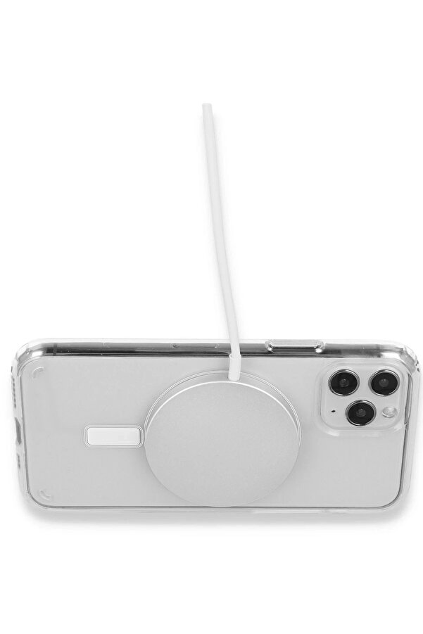 İphone 16 Kılıf Pc Real Magsafe Kapak - Şeffaf - Dropx4533-2413
