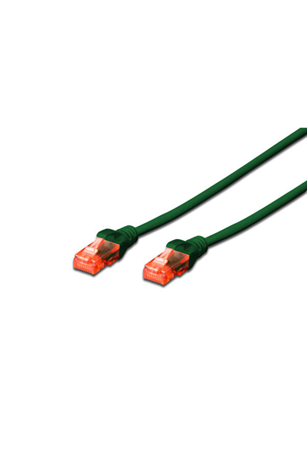 Beek Cat. 6 Patch Kablo, U/Utp, 10 Metre, Awg 26, Yeşi̇l Renk, Lszh Tdrtr