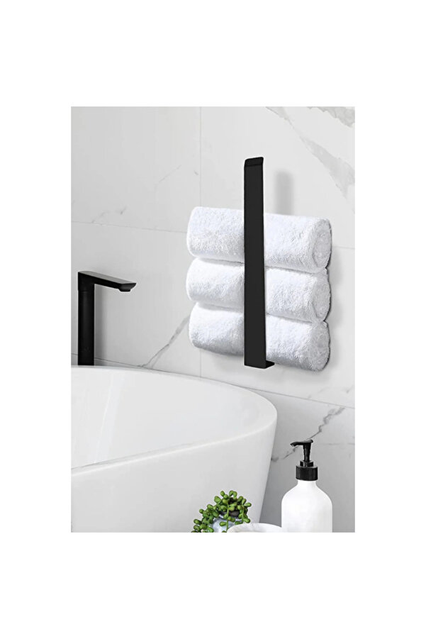 Metal Mat Si̇yah Havluluk