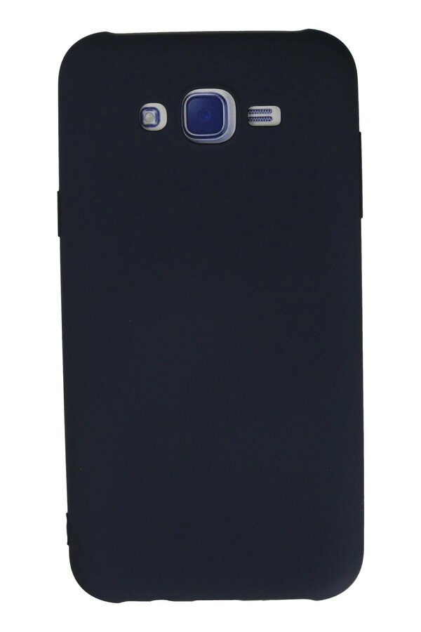 CepteToptan Samsung Galaxy J7 Kılıf Nano içi Kadife Silikon - Lacivert - DROPX7756-2704