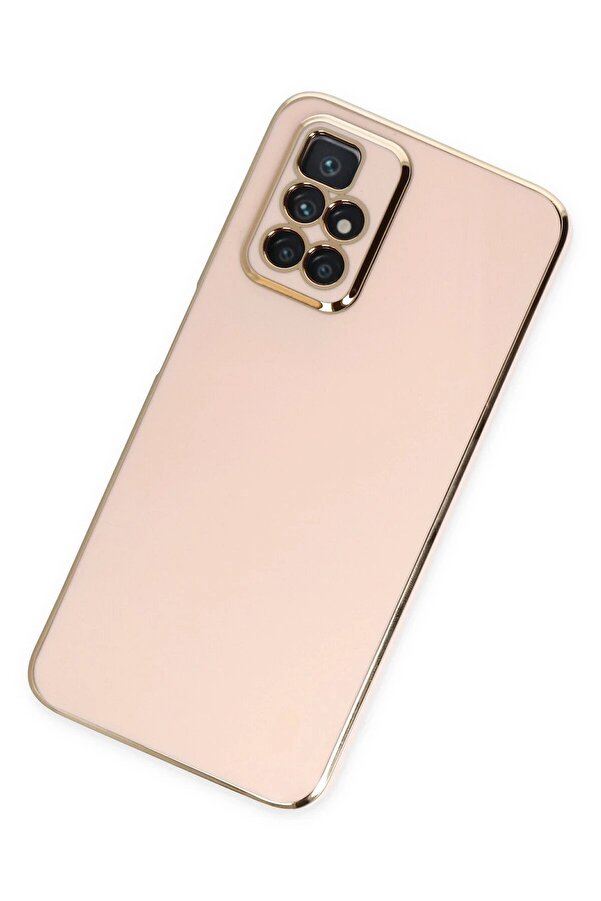 Xi̇aomi̇ Redmi̇ 10 2022 Kılıf Volet Si̇li̇kon - Pembe - Dropx2409-5522
