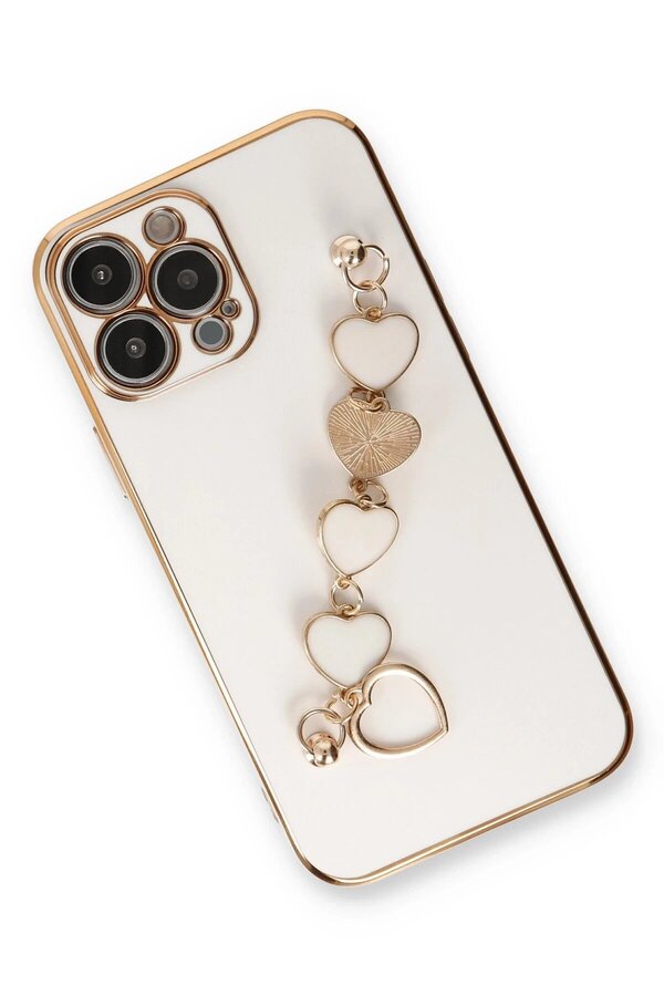 İphone 14 Pro Max Kılıf Esi̇la Si̇li̇kon - Beyaz - Dropx6769-4092