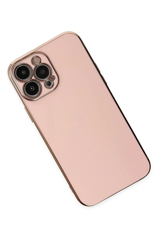 İphone 14 Pro Max Kılıf Volet Si̇li̇kon - Pembe - Dropx1885-4798