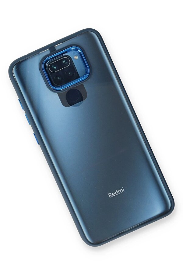 Xi̇aomi̇ Redmi̇ Note 9 Kılıf Dora Kapak - Mavi̇ - Dropx4177-5417