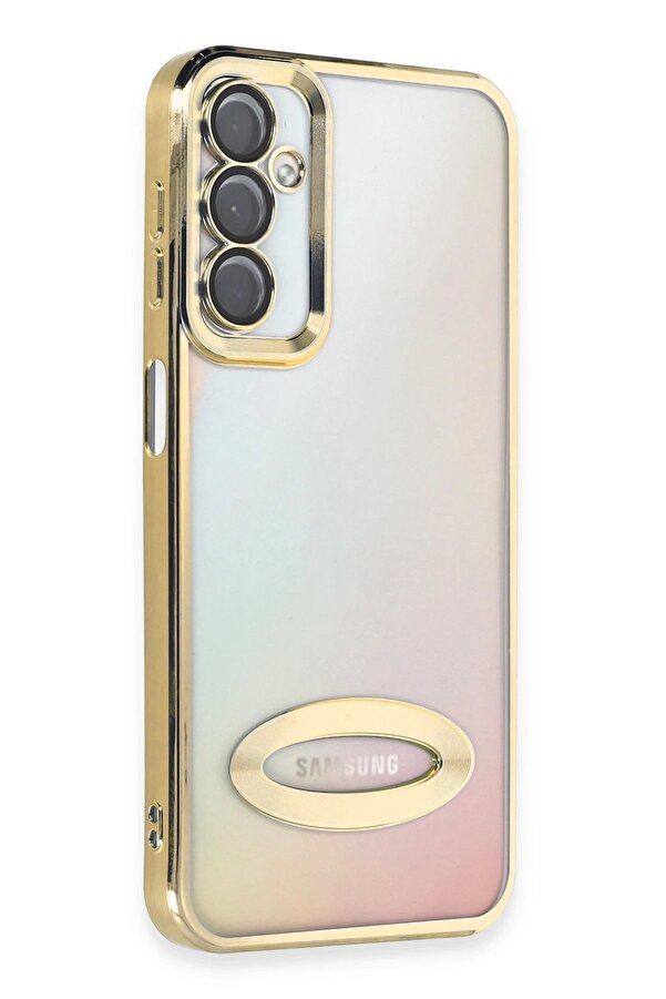 Samsung Galaxy A14 4G Kılıf Slot Si̇li̇kon - Gold - Dropx3521-1984