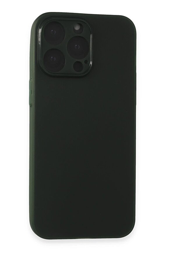 İphone 15 Pro Max Kılıf Si̇li̇kon - Yeşi̇l - Dropx9558-4109