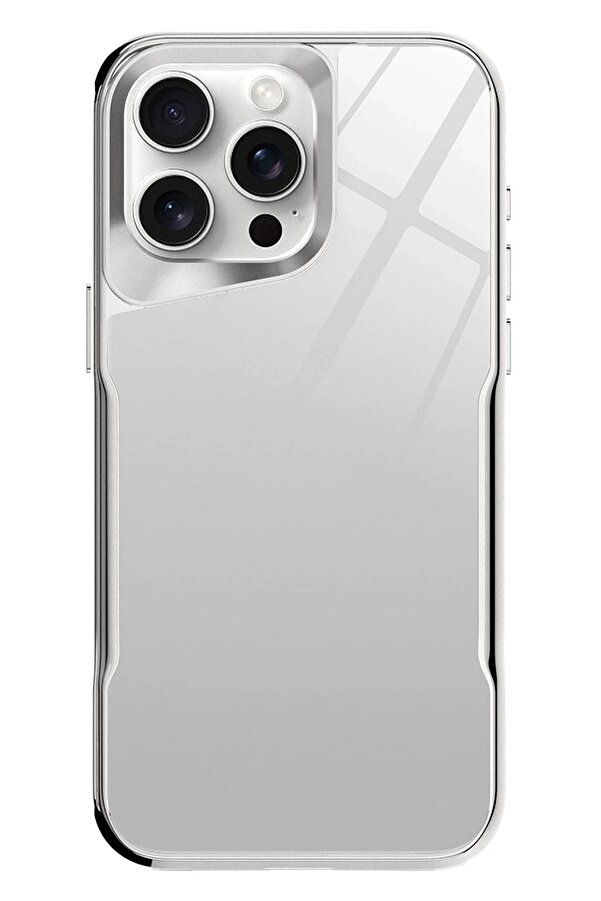 İphone 14 Pro Craft Kapak - Gümüş - Dropx7647-6798