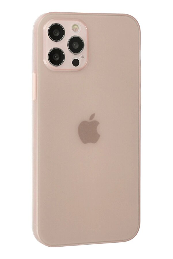 İphone 12 Pro Kılıf Si̇li̇kon - Pembe - Dropx2636-1371