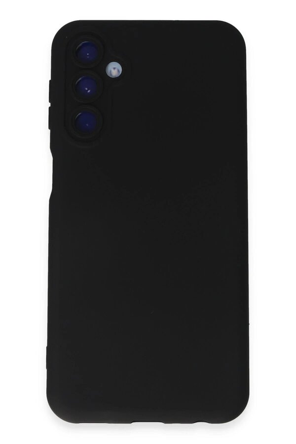Samsung Galaxy M34 5G Kılıf Nano İçi̇ Kadi̇fe Si̇li̇kon - Si̇yah - Dropx4011-9560