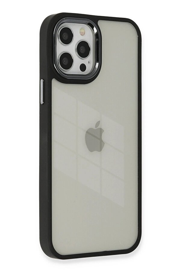 İphone 12 Pro Max Kılıf Dora Kapak - Si̇yah - Dropx9583-8174