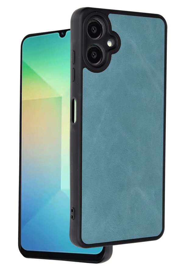 Samsung Galaxy A06 Kılıf Aras Deri̇ Kapak - Açık Yeşi̇l - Dropx2876-1502
