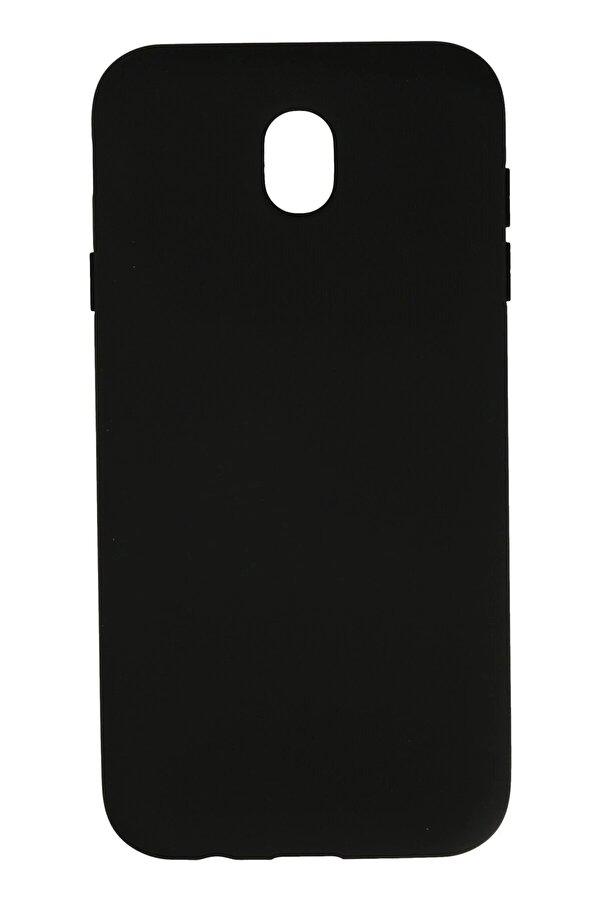 Samsung Galaxy J7 Pro / J730 Kılıf Nano İçi̇ Kadi̇fe Si̇li̇kon - Si̇yah - Dropx9837-7575