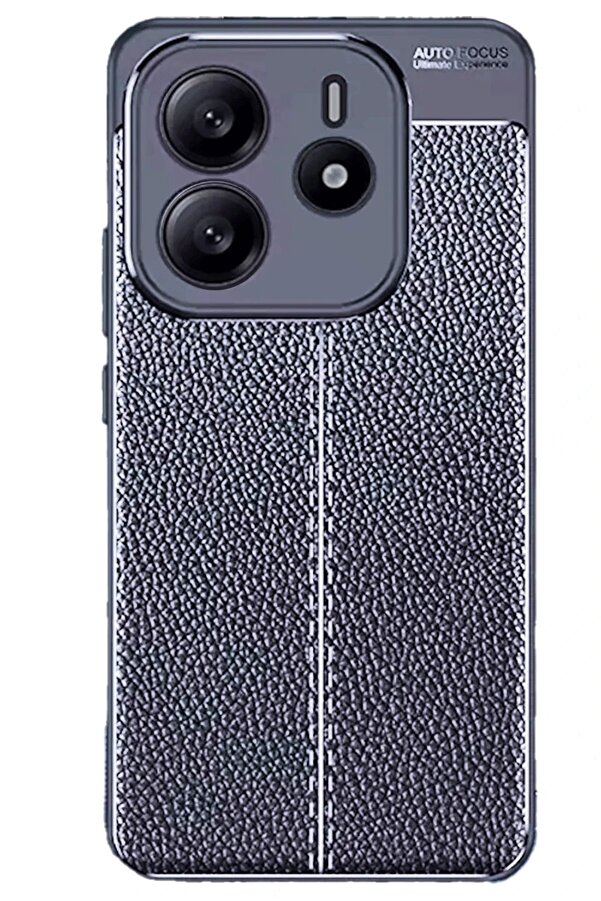Xi̇aomi̇ Redmi̇ Note 14 4G Kılıf Auto Focus Kapak - Laci̇vert - Dropx5390-7580