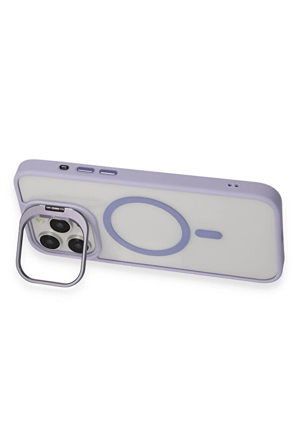 İphone 15 Pro Kılıf Roblox Lens Magsafe Standlı Kapak - Turuncu - Dropx3744-4290