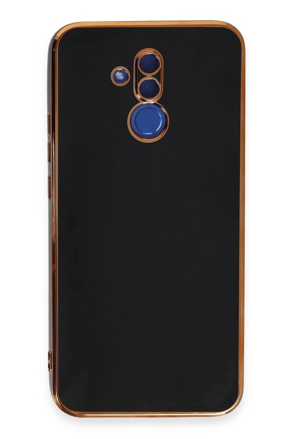 Huawei̇ Mate 20 Li̇te Kılıf Volet Si̇li̇kon - Si̇yah - Dropx4578-7923