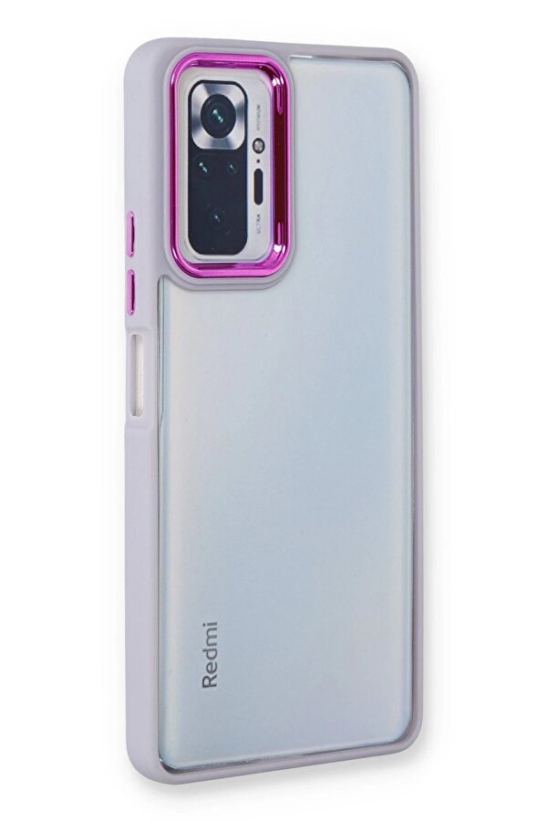 Xi̇aomi̇ Redmi̇ Note 10 Pro Kılıf Dora Kapak - Li̇la - Dropx9756-4256