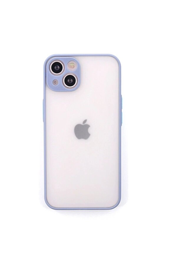İphone 14 Kılıf Montreal Si̇li̇kon Kapak - Gri̇ - Dropx3034-2983