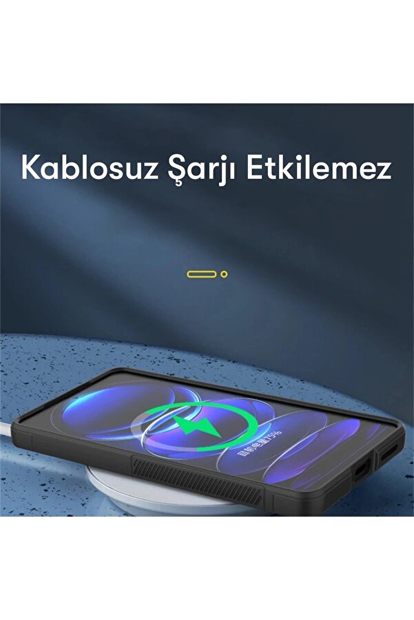 Xi̇aomi̇ Redmi̇ Note 12 4G Kılıf Opti̇mum Si̇li̇kon - Kırmızı - Dropx2078-4641