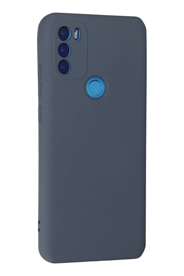 General Mobi̇le Gm 21 Plus Kılıf Nano İçi̇ Kadi̇fe Si̇li̇kon - Gri̇ - Dropx6641-5017