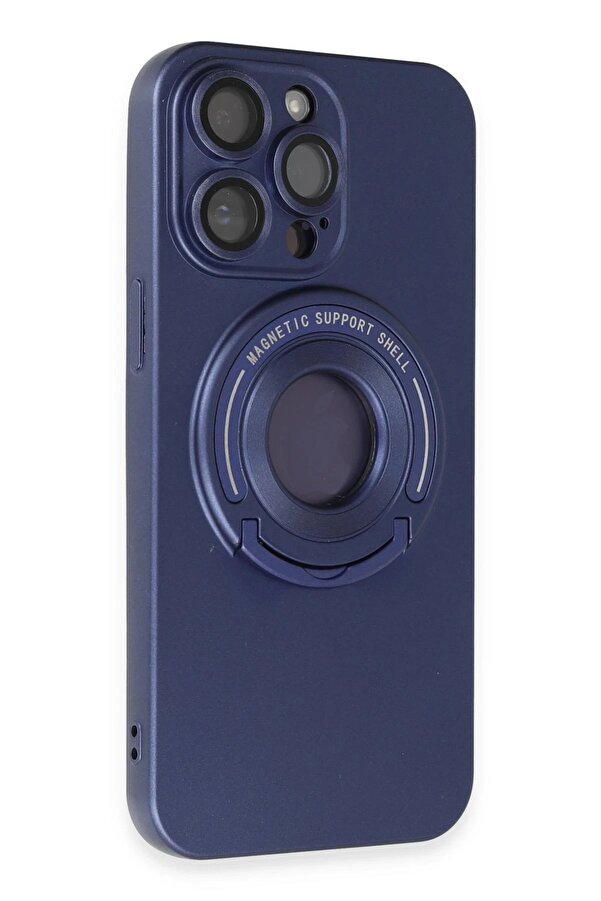 İphone 13 Pro Max Kılıf Lukka Magneti̇csafe Kapak - Laci̇vert - Dropx6015-1685