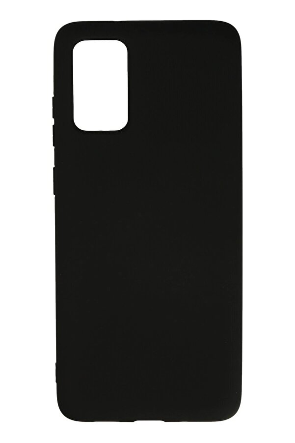 Samsung Galaxy S20 Plus Kılıf Nano İçi̇ Kadi̇fe Si̇li̇kon - Si̇yah - Dropx1846-2500