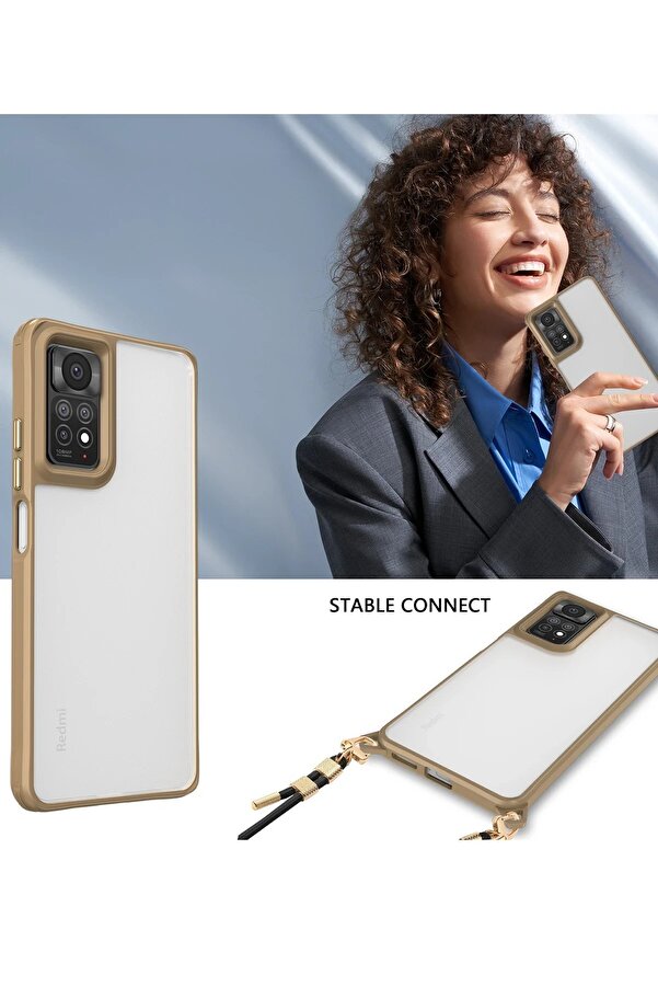 Xi̇aomi̇ Redmi̇ Note 11 Pro Kılıf Penta Si̇li̇kon Kılıf - Şeffaf - Dropx9422-8210