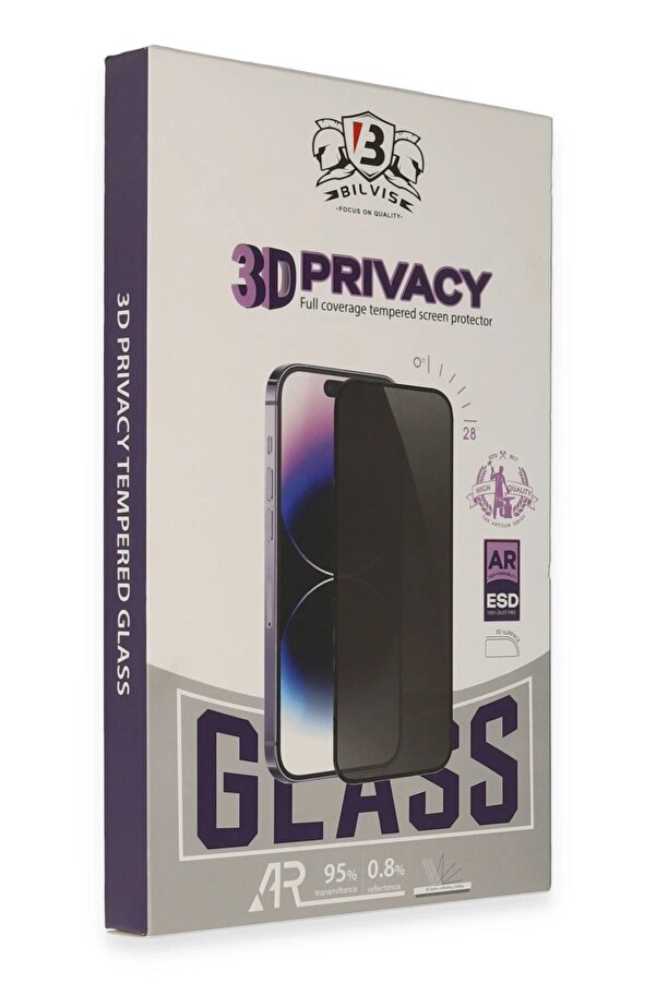 Samsung Galaxy S25 Ultra Bi̇lvi̇s 3D Hayalet Cam Ekran Koruyucu - Dropx7431-3642