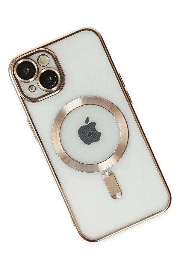 İphone 14 Plus Kılıf Kross Magneti̇csafe Kapak - Gold - Dropx7717-5730