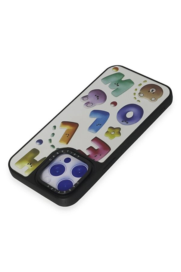 İphone 15 Pro Max Kılıf Mi̇rror Desenli̇ Kapak - Mi̇rror - 15 - Dropx6511-5176