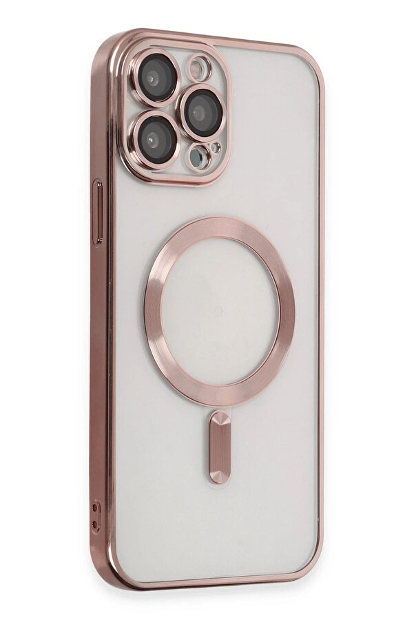 İphone 15 Pro Kılıf Kross Magneti̇csafe Kapak - Rose - Dropx9658-5348