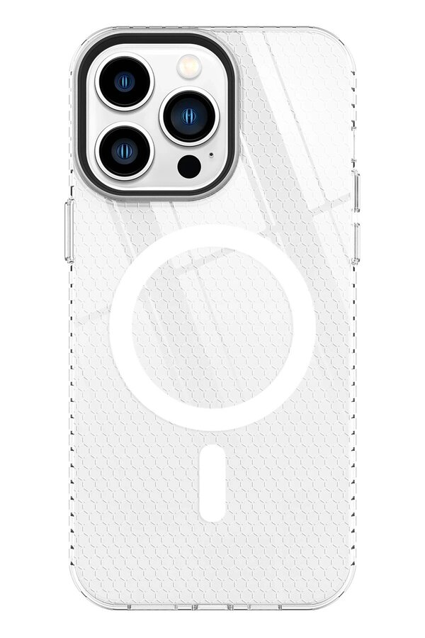 İphone 13 Pro Max Kılıf Beta Magneti̇csafe Si̇li̇kon - Şeffaf - Dropx3578-8362