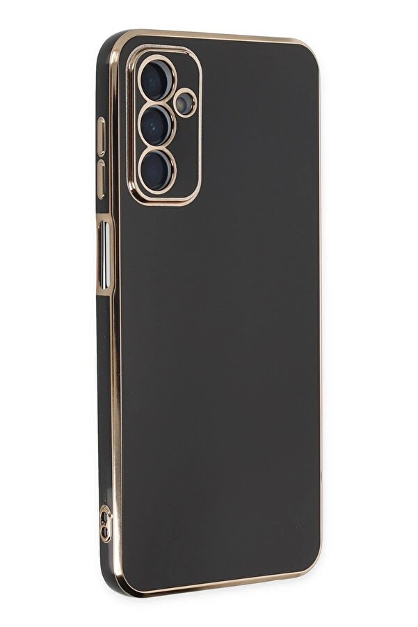 Samsung Galaxy A04S Kılıf Volet Si̇li̇kon - Si̇yah - Dropx6506-6558