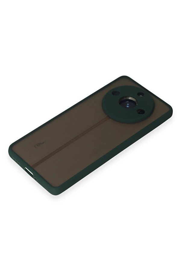Realme 11 Pro Kılıf Montreal Si̇li̇kon Kapak - Yeşi̇l - Dropx4634-9605