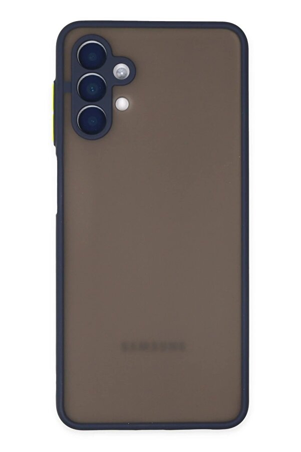 Samsung Galaxy A04S Kılıf Montreal Si̇li̇kon Kapak - Laci̇vert - Dropx1653-5667
