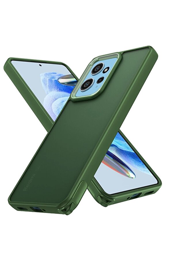 Xi̇aomi̇ Redmi̇ Note 12 4G Kılıf Elegant Kapak - Yeşi̇l - Dropx7034-3075