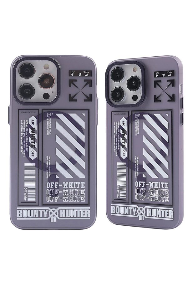 CepteToptan iPhone 14 Pro Kılıf Apollo Magneticsafe Desenli Kapak - Apollo Mor - 1 - DROPX1105-3152