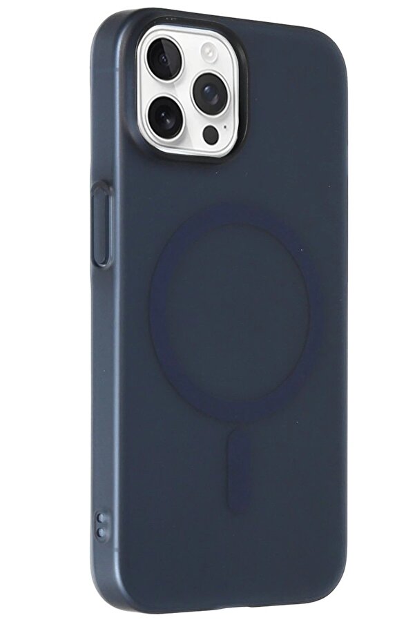 İphone 15 Pro Tuna Pc Sli̇m Magsafe Kapak - Laci̇vert - Dropx2833-6332
