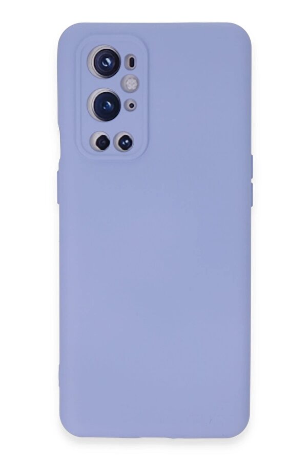 One Plus 9 Pro Kılıf Nano İçi̇ Kadi̇fe Si̇li̇kon - Mavi̇ - Dropx7581-5866