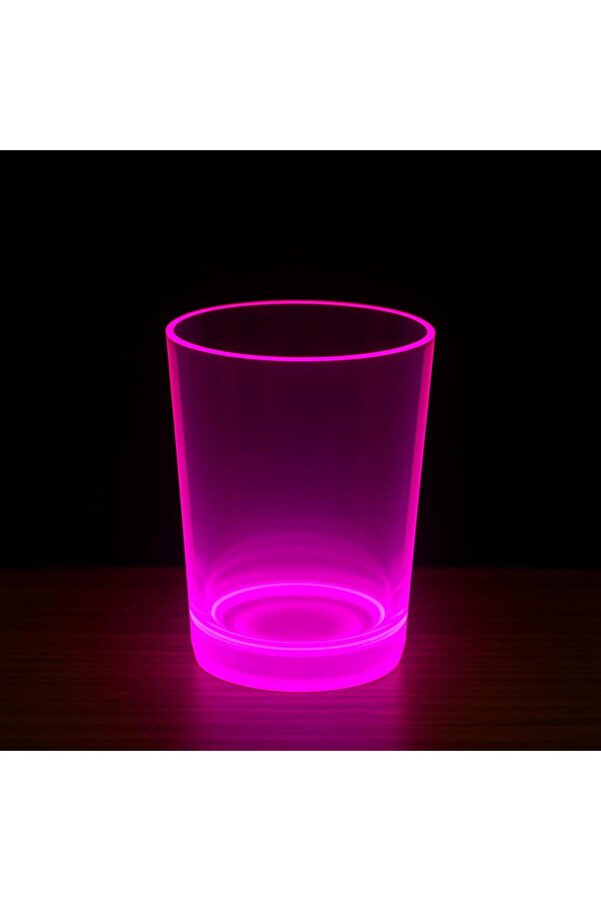Evi̇mdeyokyok Partyglow Neon Pembe Bardak 8.5 X 10.5 Cm